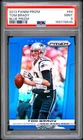 2013 PANINI PRIZM BLUE PRIZM #64 TOM BRADY PSA 9