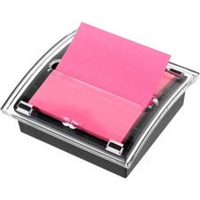 Pop Up Sticky Note Dispenser 3" x 3" Black Sticky Note Dispenser Sticky Note