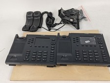 Lot Of 2 Mitel 6867i IP Office Phones Black VoIP Desk Telephone Speakerphone