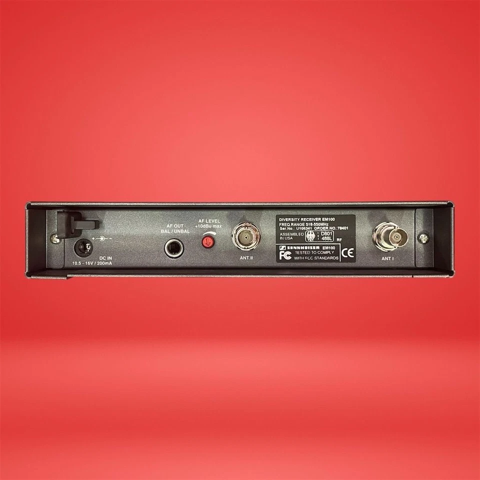 Sennheiser EW100 Diversity Receiver with LCD Screen 740-772 MHz - Image 2 of 4