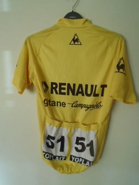 Le Coq Sportif Renault Gitane Campagnolo Cycling Jersey Small Shirt - Image 4 of 4