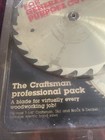 NEW/SEARS Craftsman 4 Blade Professional Pack 7 1/4" Fits 5/8 Arbor Saw Blades — photo 2