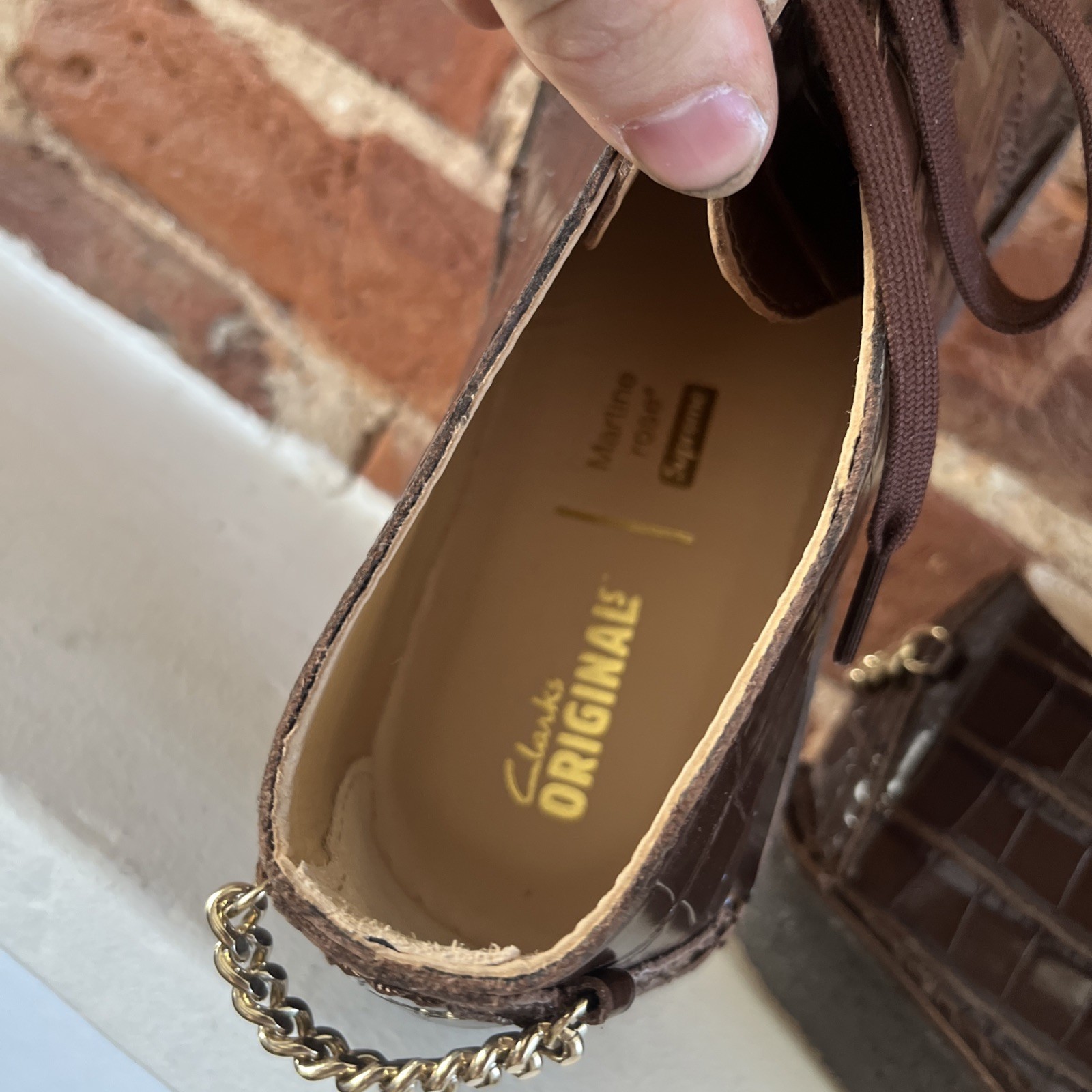 MARTINE ROSE X SUPREME CLARK'S BRAND NEW IN BOX 100% AUTHENTIC SOLD OUT image 9