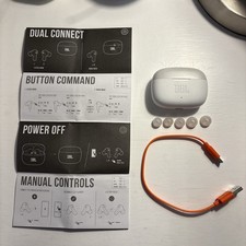 JBL VIBE200 Wireless Bluetooth earbuds Everything Included