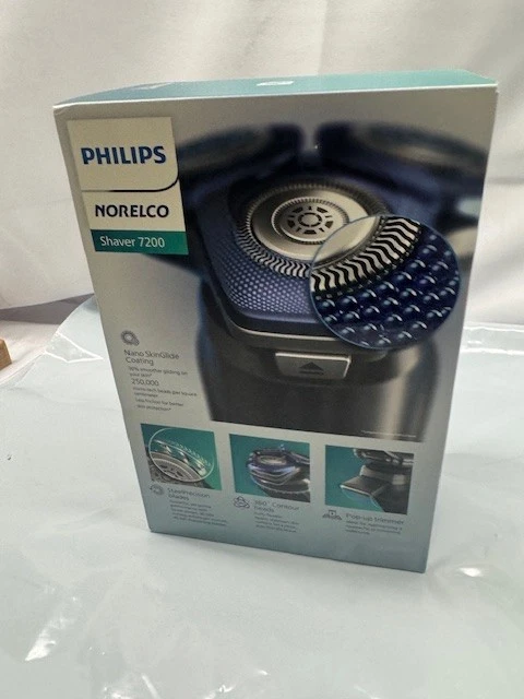 Philips Norelco Afeitadora Serie 7200 7000-Nano Skin Glide -#S7887/82 *Nueva Foto 2 de 4