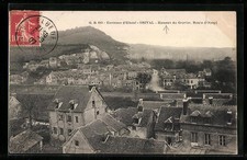 Old postcard Orival, Hameau du Gravier 1907