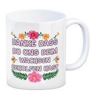 Danke Dass Du Uns Beim Wachsen Geholfen Hast Kaffeebecher