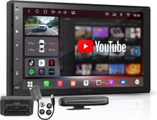 ATOTO AI Android Car Stereo 7'' 2DIN Carplay w/OBDII Diag Scanner TPMS Sensor