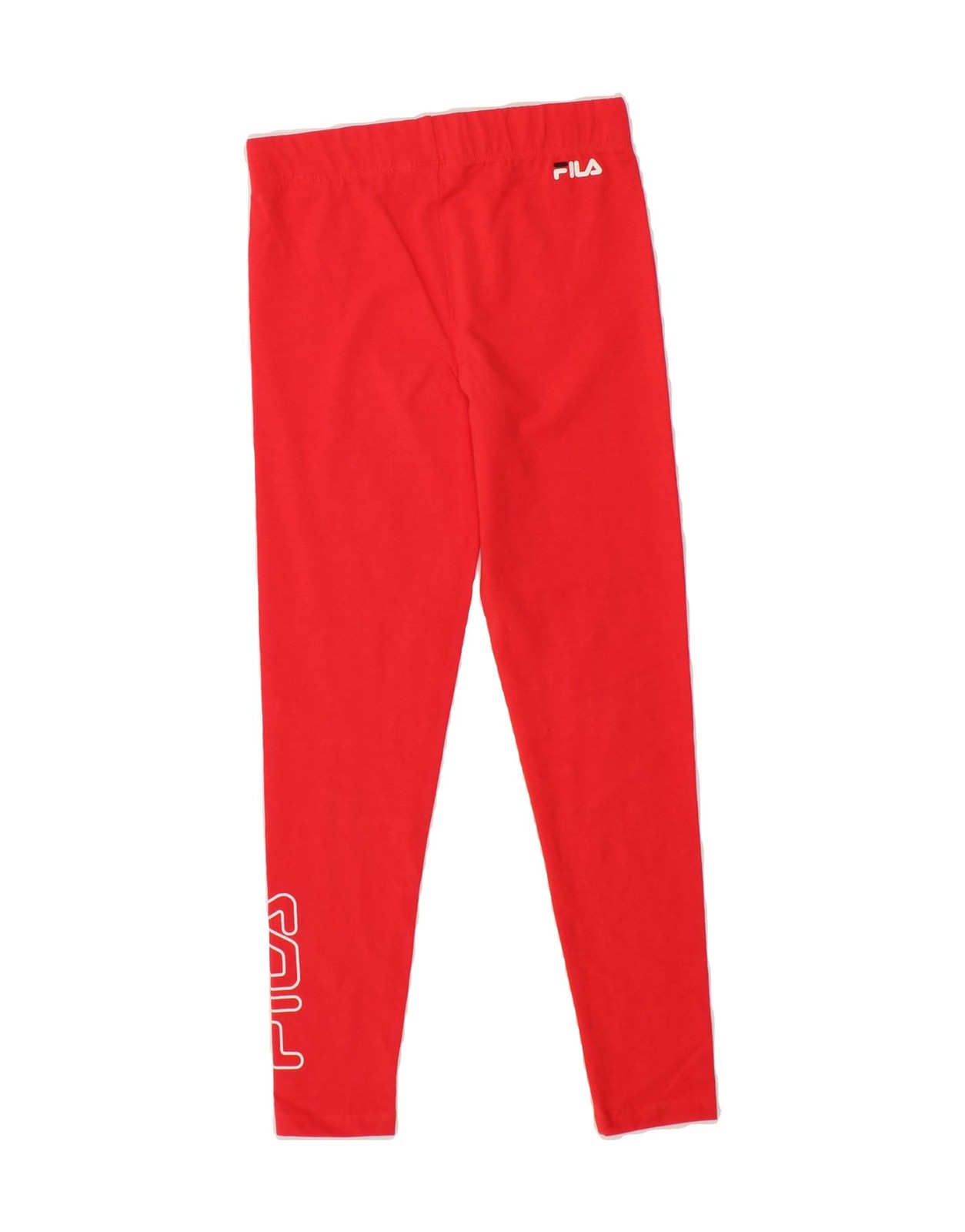 FILA Leggings Grafici Bambina 11 12 Anni Rosso Cotone CD49