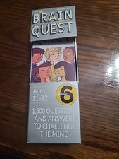 Brain Quest 1,500 Questions  Answers To Challenge The Mind Grade 6 Age 11-12
