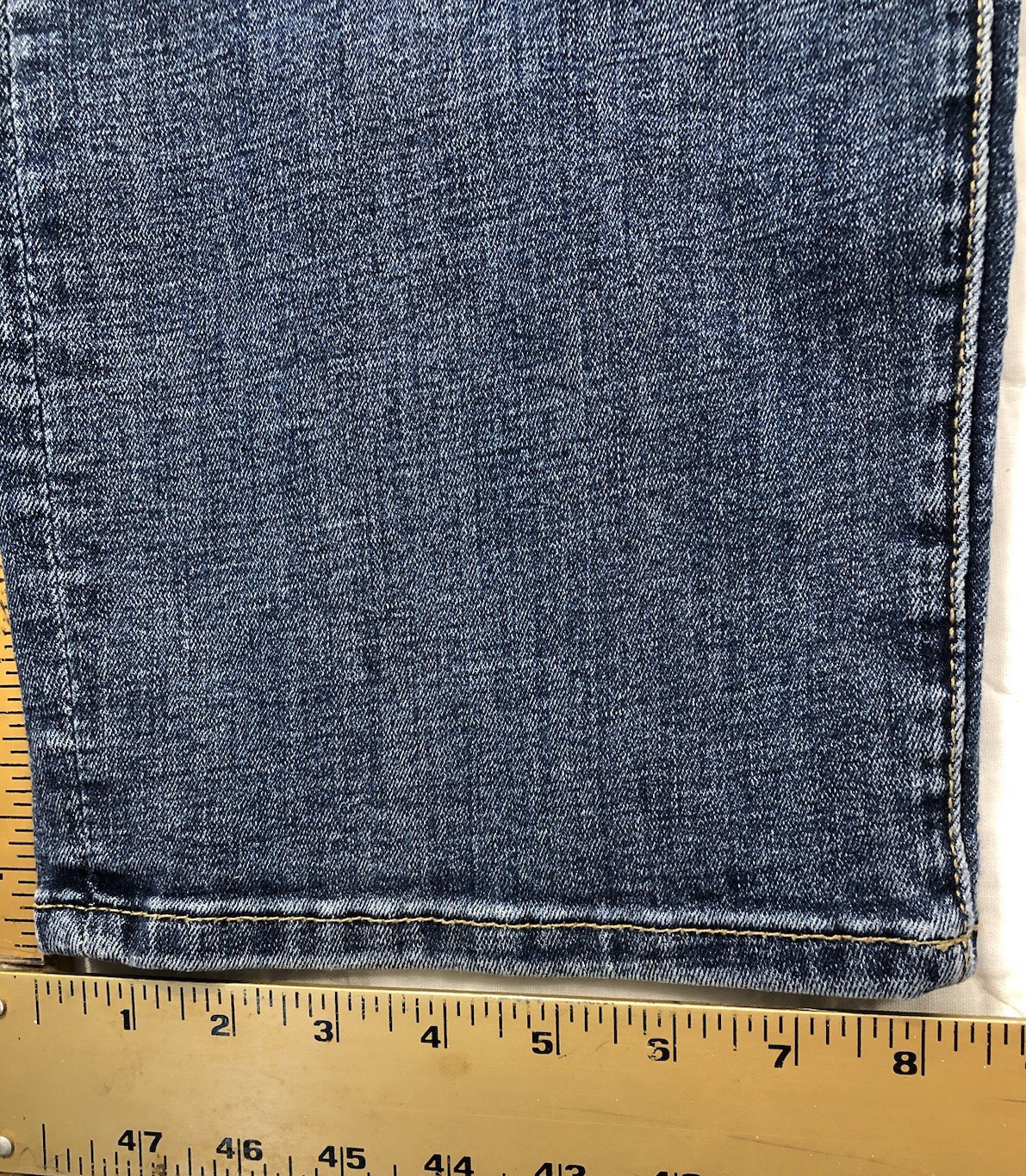 Lee Jeans Men's 44x29 Denim Blue Extreme Motion MVP Relaxed Fit Straight (41x27) thumbnail 13