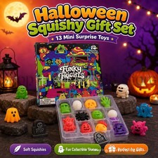 2026 NeeDoh Inspired Funky Frights Squish-O-Ween Halloween Advent Calendar