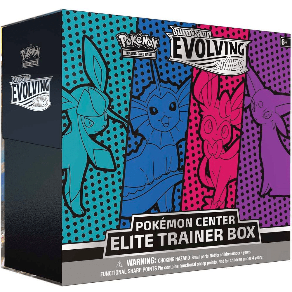 エリートトレーナーボックス EVOLVING SKIES Pokémon Evolving Skies Elite Trainer Box + Jolteon Window