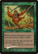 Uktabi Orangutan -Foil Near Mint MTG Promos: Arena
