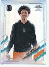 LEWIS DUARTE 2024 TOPPS CHROME REFRACTOR #78 RC ROOKIE BASKETBALL MINT
