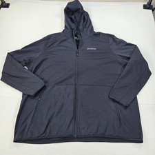Klim Mid Layer Performance Fleece Solitude Full Zip Black Hoodie Women Size 2XL