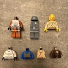 LEGO Star Wars Partial Minifigure Lot 1999 2006 Torsos Jedi Anakin Storm Trooper