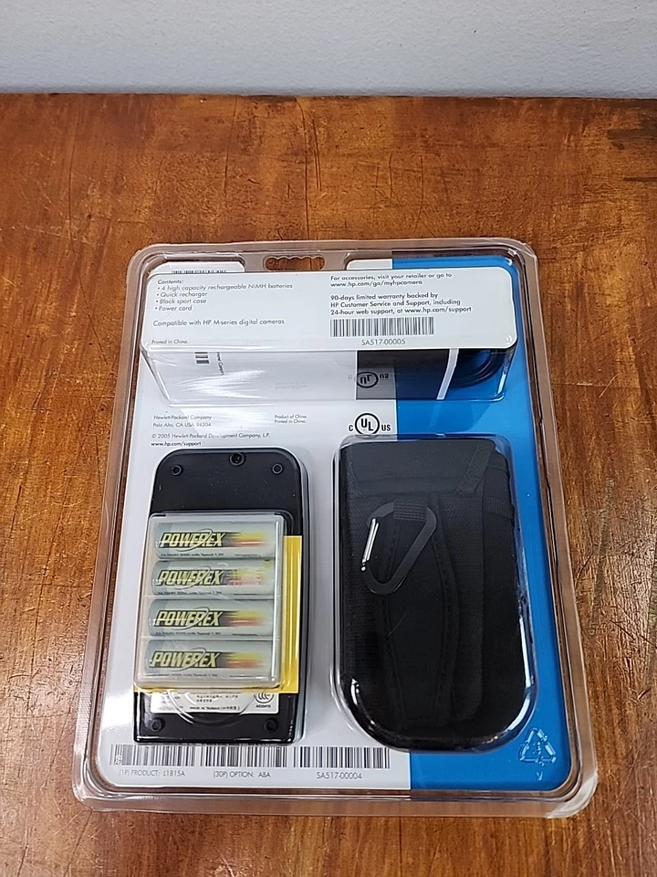 Kit esportivo de recarga rápida HP Photosmart M-Series para bateria AA (L1815A#ABA) - Imagem 2 de 3