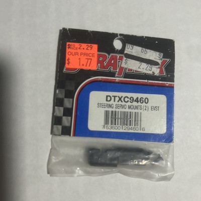 Duratrax #DTXC9460 Steering Servo Mount (2) EVST NIP