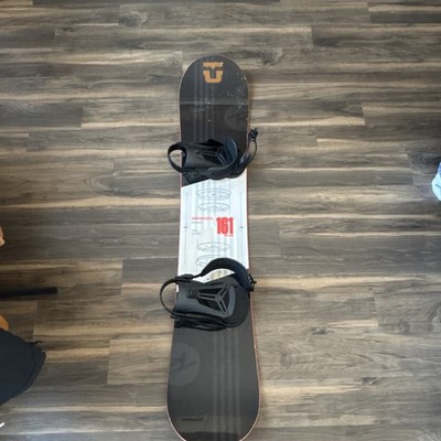 Rossignol District 161 Wide Snowboard 161 cm with Union Bindings Black White Red