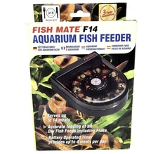 Fish Mate F14 Automatic Aquarium Fish Auto Feeder NOS Brand New in Box Food Pet