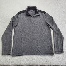 Michael Kors 1/4 Zip Pullover Mens Large Performance Heather