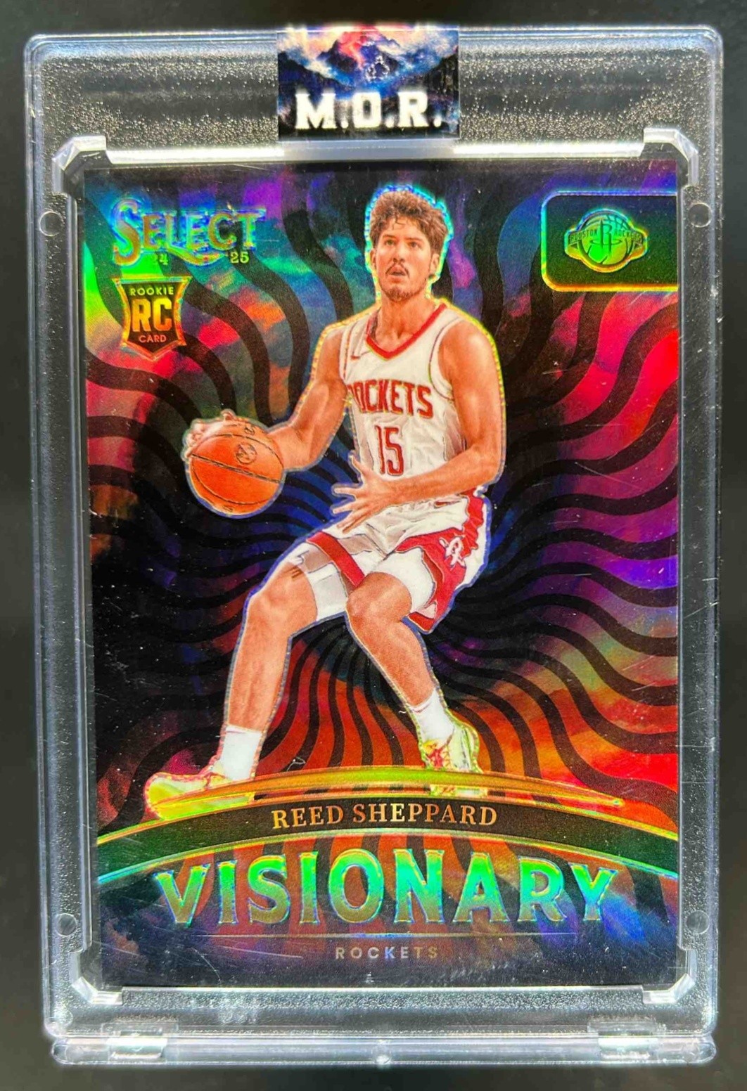 2024-25 Select Reed Sheppard Visionary RC Rookie #14 Rockets