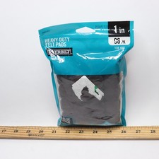  96-Pk Everbilt Heavy-Duty Self-Adhesive Felt Pads Brown 1" 128 498
