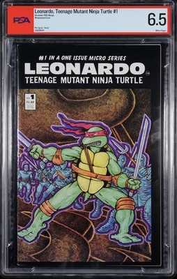 PSA 6.5 Leonardo Teenage Mutant Ninja Turtle #1 (1986) Mirage Wraparound