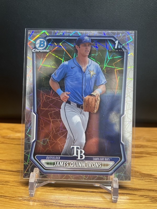 2026 Bowman Chrome  1st James Quinn-Irons Laser Refractor