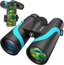 15X55 UHD Binoculars for Adults High Powered Large View, BAK4 Prism, Waterproo