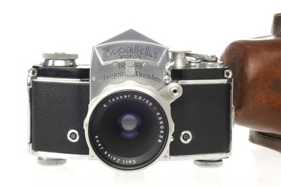 Exakta Varex VX +  Tessar 2,8 / 50 mm ,  Camera = fully working, Shutter = SAFE