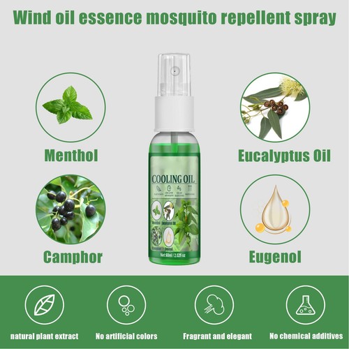 2 Stück 60 ml medizinisches Öl Spray Mückenstiche Linderung erfrischend medizinisch O TPG - Bild 20 von 24