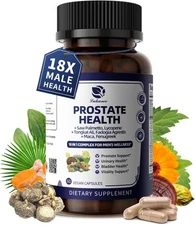 Prostate Supplement - For Men Energy & Stamina -Urinary Tract Health Support