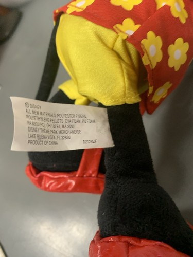 Disney Cruise Line Castaway Cay Mickey Mouse Sitzsack 10 Zoll Plüsch Disney - Bild 10 von 12