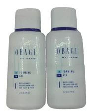 Obagi Foaming Gel 6.7 fl oz/198 ml NIB (2 packs) New packaging
