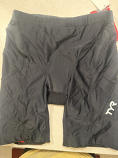 Womens TYR RCFEX6A BLACK Comp 8 in TRI Short Size Large