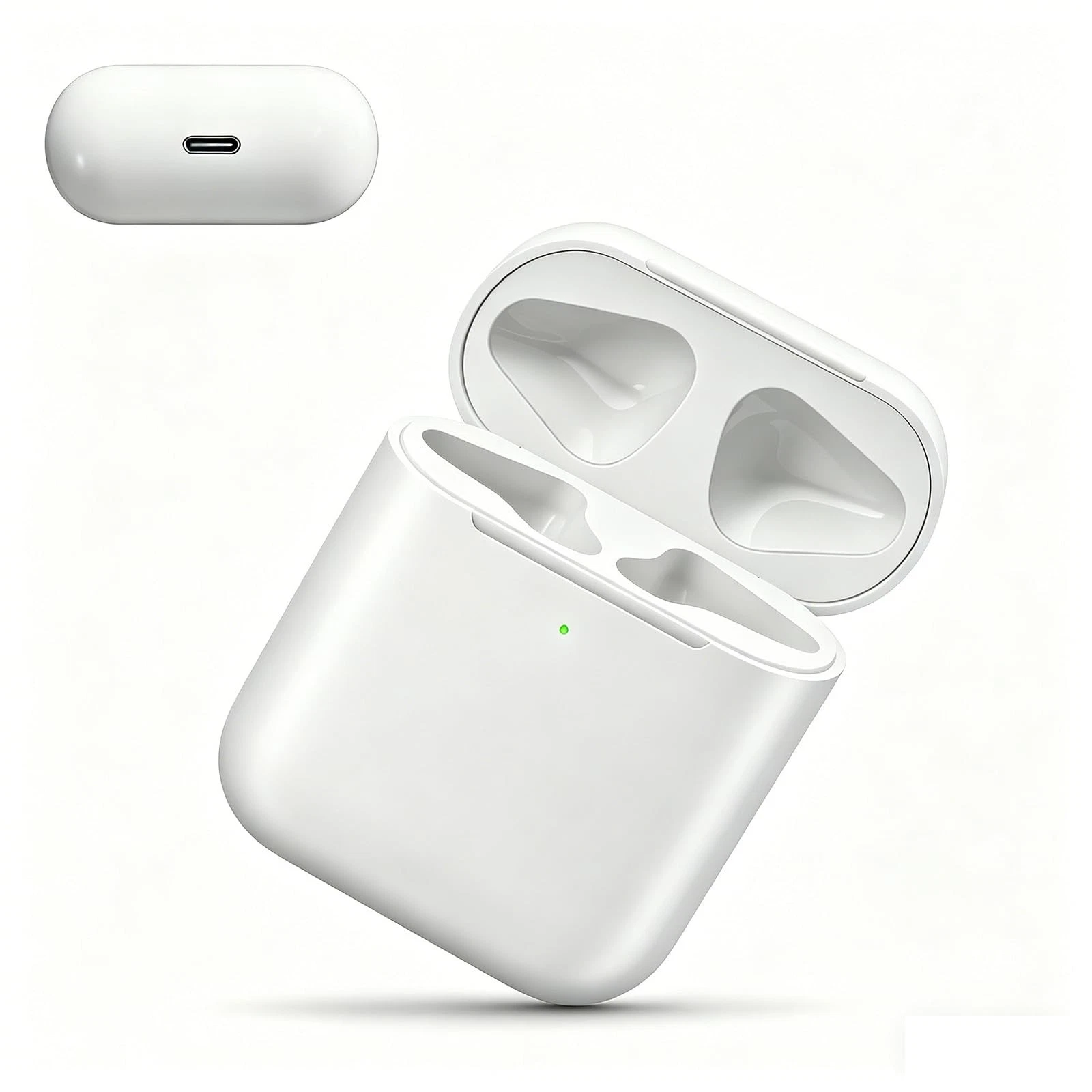 Wireless Charging Case Replacement Compatible with AirPods Pro 1st & 2nd Gen,...