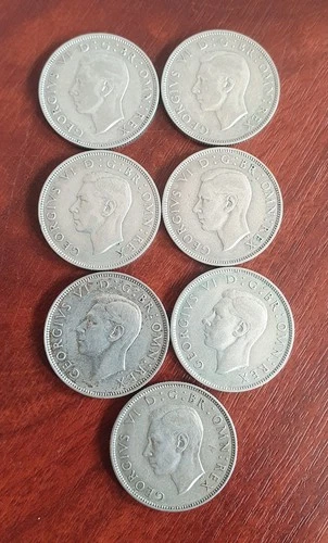 1947 George VI Florin — photo from the most recent tracked eBay sale