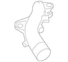 Genuine Nissan Inlet Tube 14460-BV80B