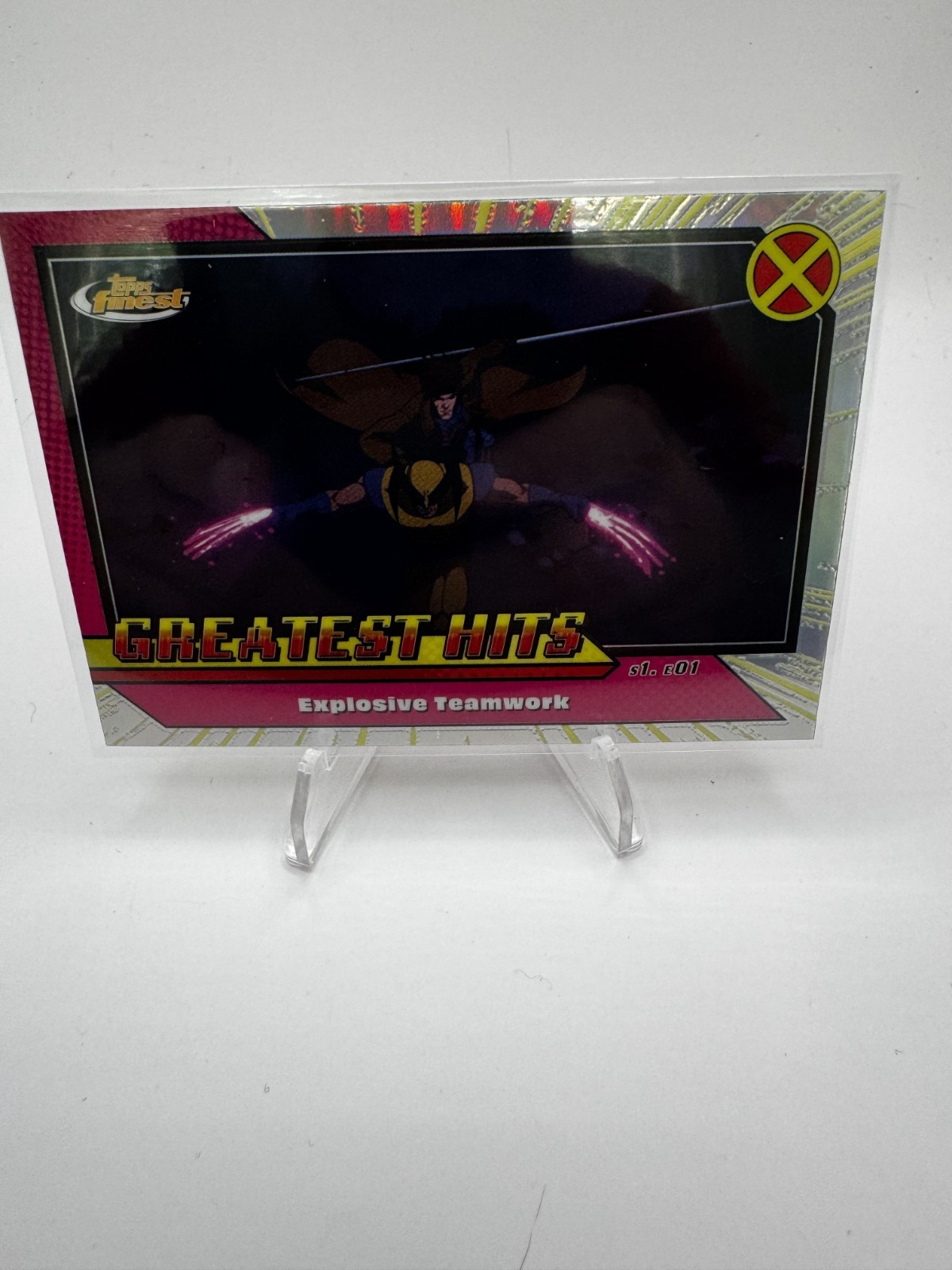 Topps Finest X-Men '97 - Greatest Hits - Explosive Teamwork - GH-3