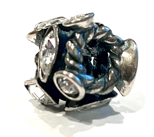 CHAMILIA JC-2A Original Marquis Sterling Silver Charm Clear CZs CHAM 925 RETIRED - Picture 6 of 9