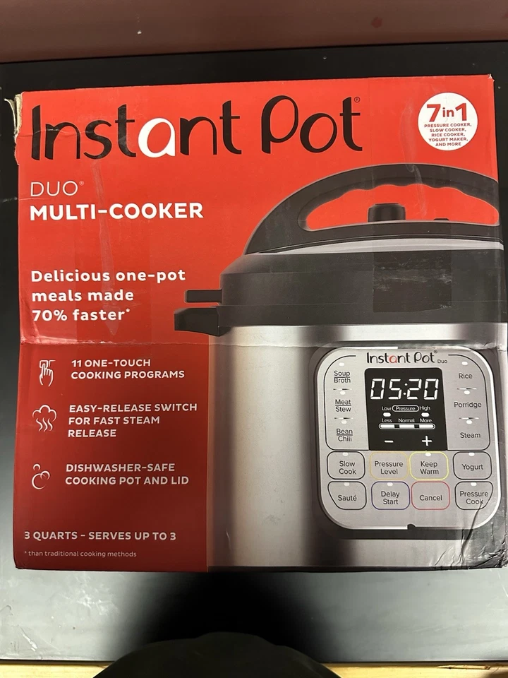 Скороварка электрическая Insta Pot 7 в 1 3 кварты нержавеющая сталь - Изображение 3 из 3