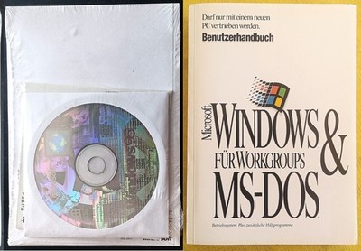WINDOWS 95 OEM mit Product ID; ohne Boot-Diskette + Handbuch WIN FÜR WORKGROUPS