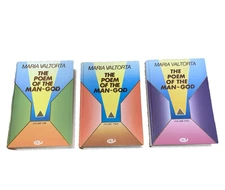 The Poem of the Man-God Vol 1 4 5 Volume Lot Set Maria Valtorta HC Book Books!