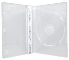 25 STANDARD SUPER Clear Single DVD Cases