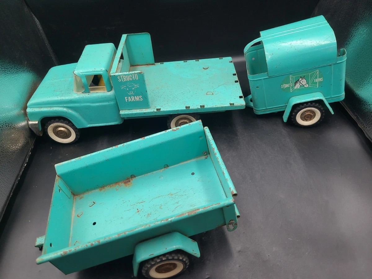 Structo Farms In Vintage Manufacture Diecast Cars, Trucks & Vans