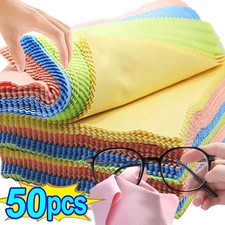 New High Quality Chamois Glasses Cleaner Microfiber Cleaning Cloth for Glasses C