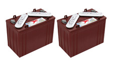 Trojan T-1275 T1275 12v 150Ah GC12 Deep Cycle Battery Set of 2 