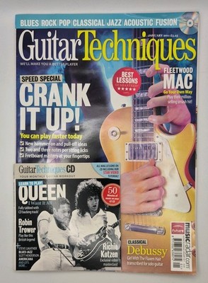 Guitar Techniques Magazine January 2011 Issue 186 Brian May Queen (4 of 6)